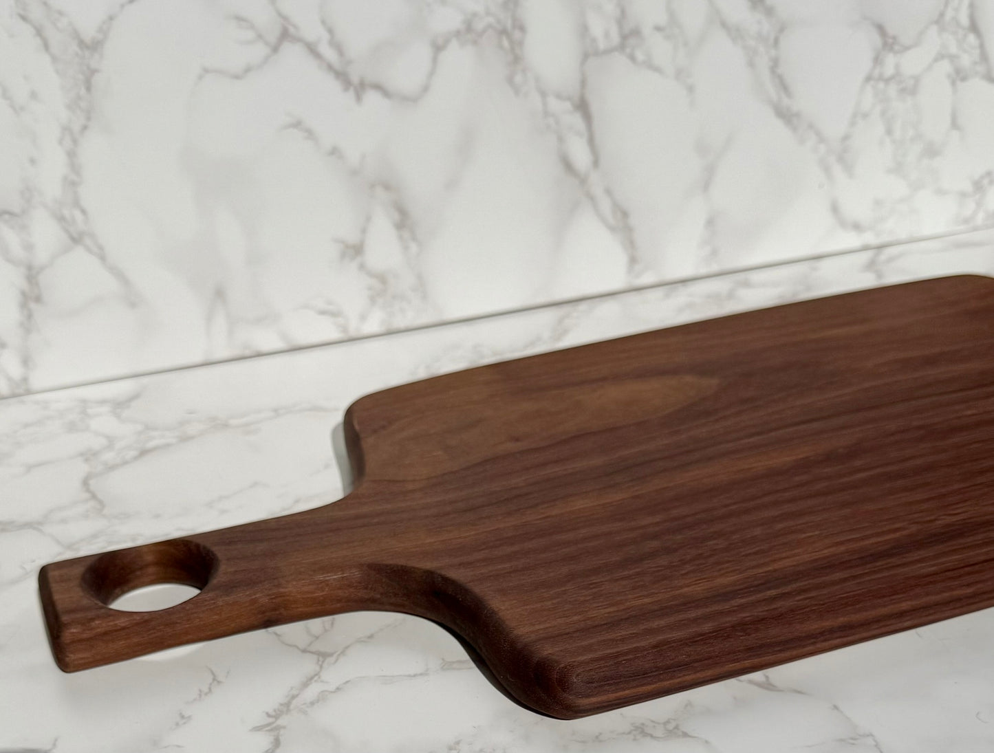 Black Walnut Charcuterie board 18"L x 8 1/2"W