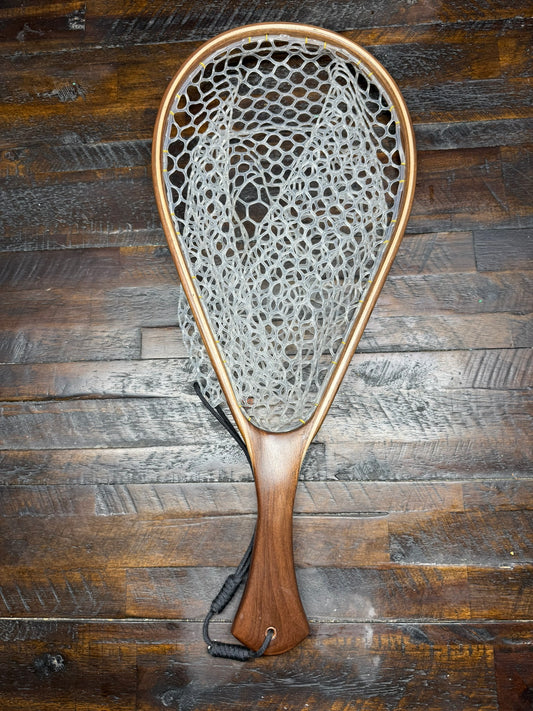 Black Walnut and Maple Fishing Net