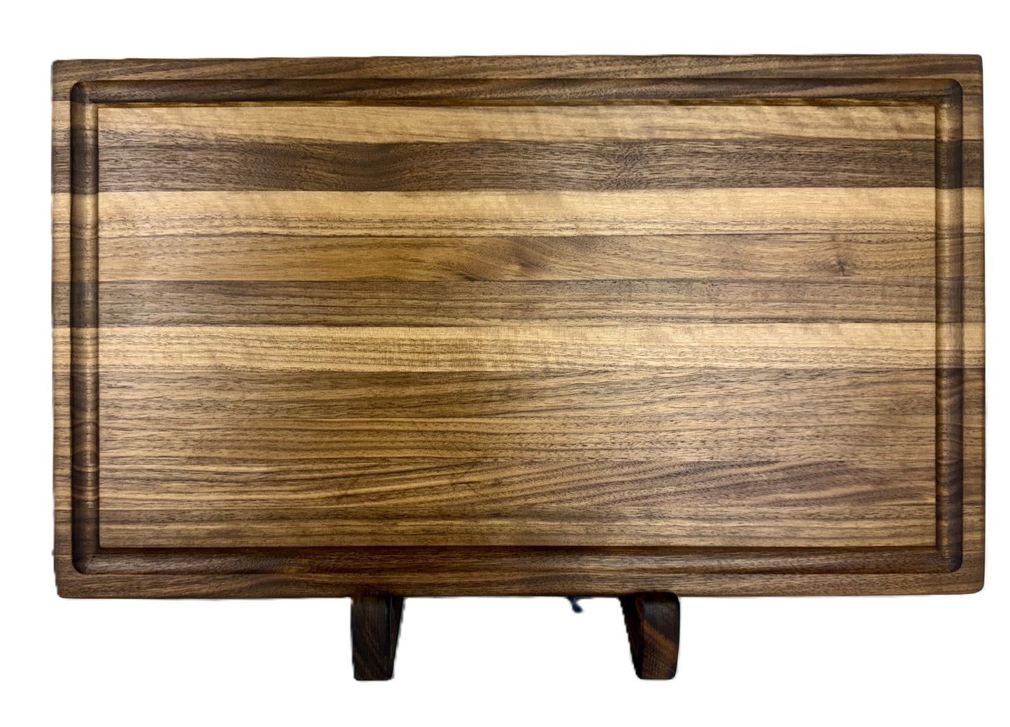 Premium Black Walnut Edge Grain Cutting Board – Handcrafted & Durable