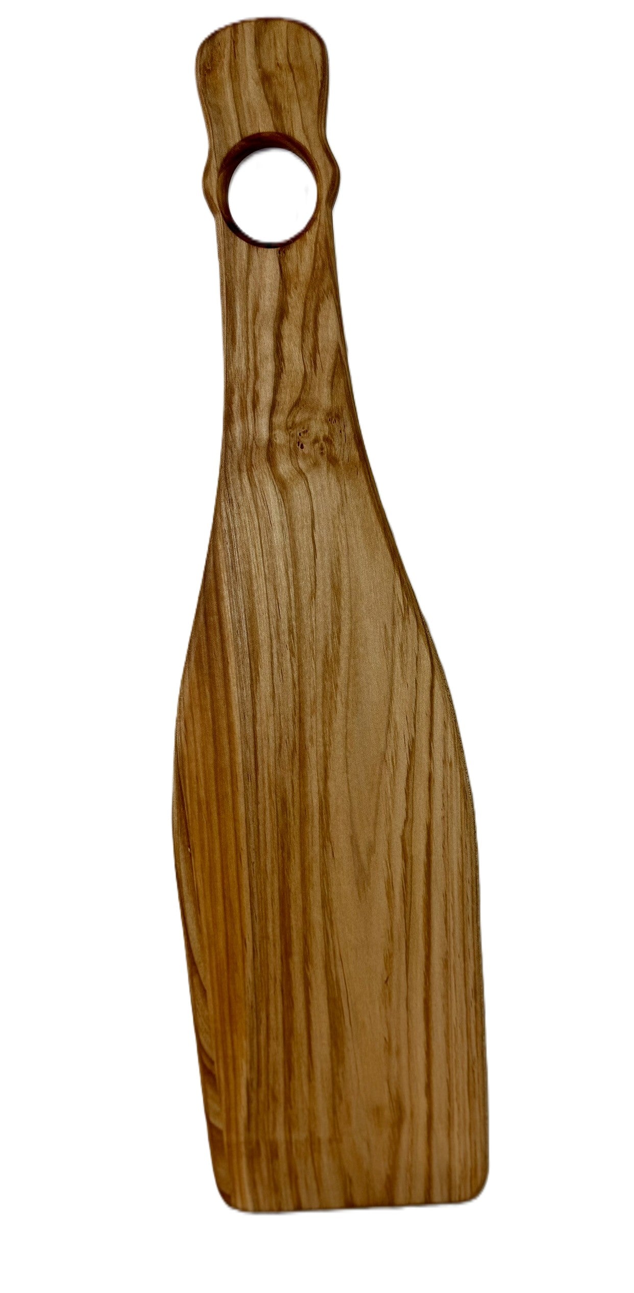 Wine Bottle Charcuterie board- Maple Hardwood