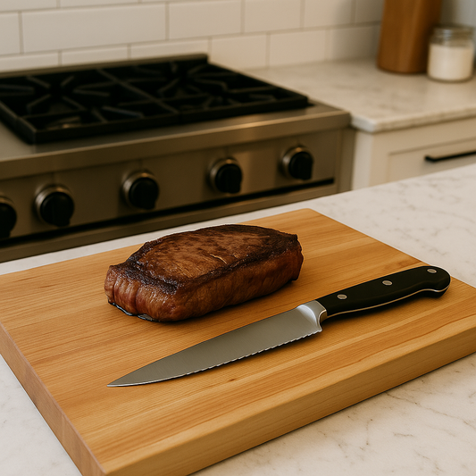 Cherry Edge Grain Cutting board